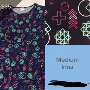 LuLaRoe Irma Size Medium. BNWT